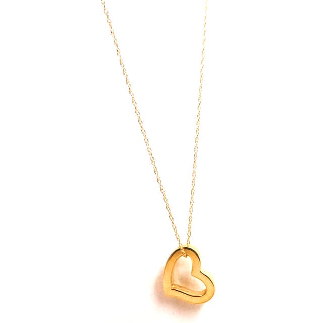 Open heart Necklace